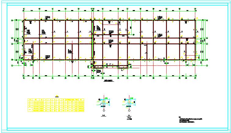 【徐州市】某地学校教学楼框架结构设计施工图