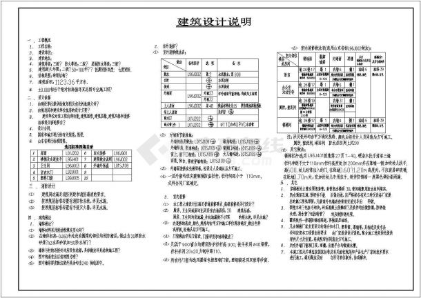 某地二层砖混结构幼儿园建筑设计施工图-图二