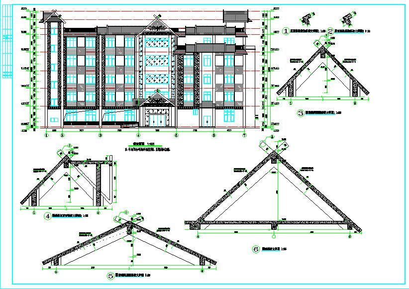 某医院隔震建筑设计施工图纸