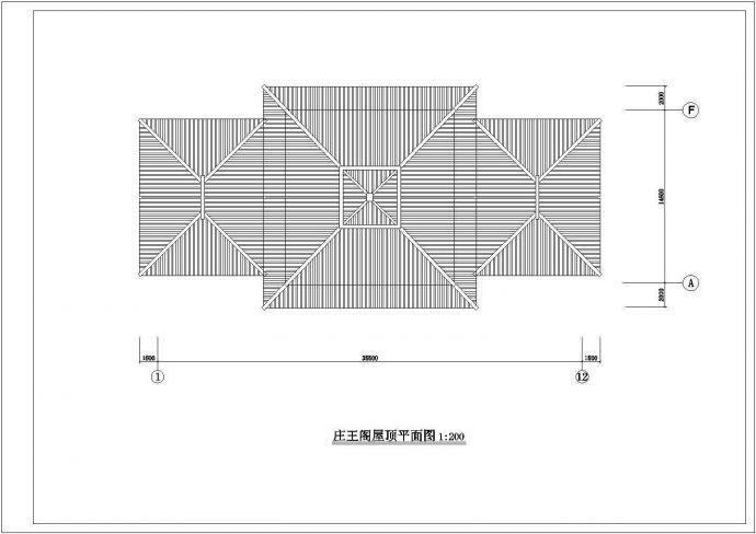 汉代庄王阁设计cad全套建筑方案图（甲级院设计）_图1