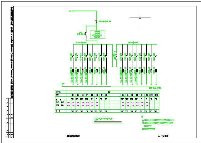 某新槽房大桥及连接道工程照明施工CAD图纸_图1