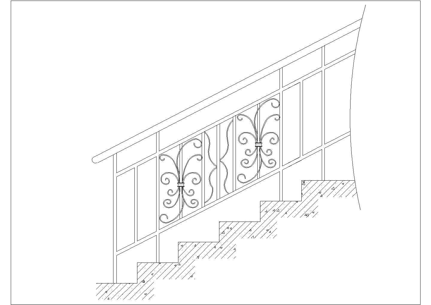 精美楼梯护栏设计cad施工大样图大全（甲级院设计，种类齐全）