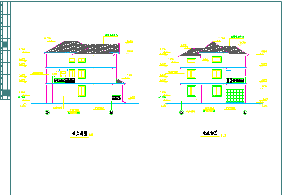 某地私宅设计建筑设计施工图（共6张）_图1
