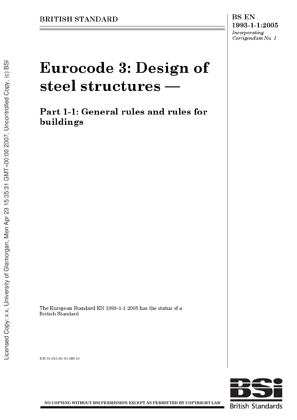 欧洲结构设计规范 EN 1993-1-图一