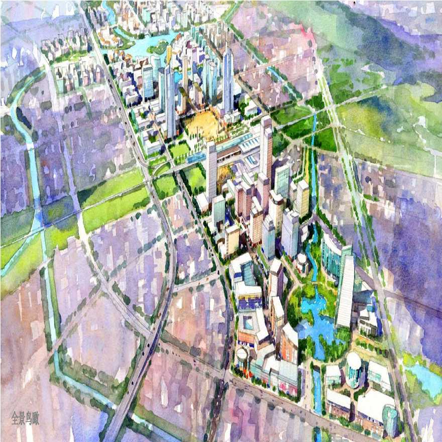 无锡锡东新城商务核心区城市设计方案-图二