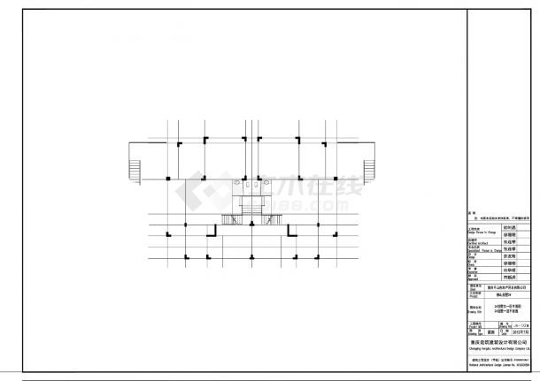 三层独栋别墅带地下室含门窗表节点详图CAD图纸-图一