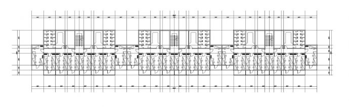 某学院学生公寓平面建筑图_图1