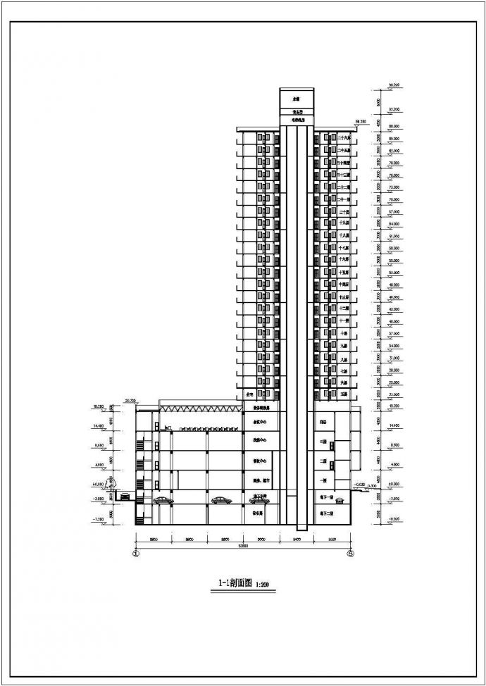 某地住宅详细设计方案图（共14张）_图1