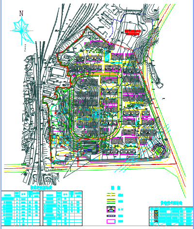 某地新源里小区建筑设计规划方案详图_图1