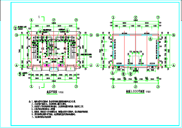 农村公共场所建筑CAD套图