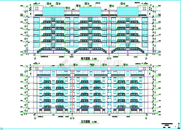 某地区一多层住宅施工图（含设计说明）-图一