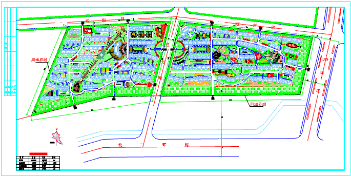 某地大型恒兴家园详细建筑设计规划图_图1