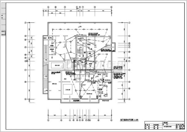 【山东】某十二层住宅小区电气施工图-图二