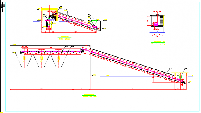 经典输煤程控现场电气CAD原理图_图1