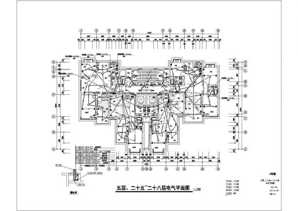 【重庆】某高层住宅楼全套电气施工图-图一