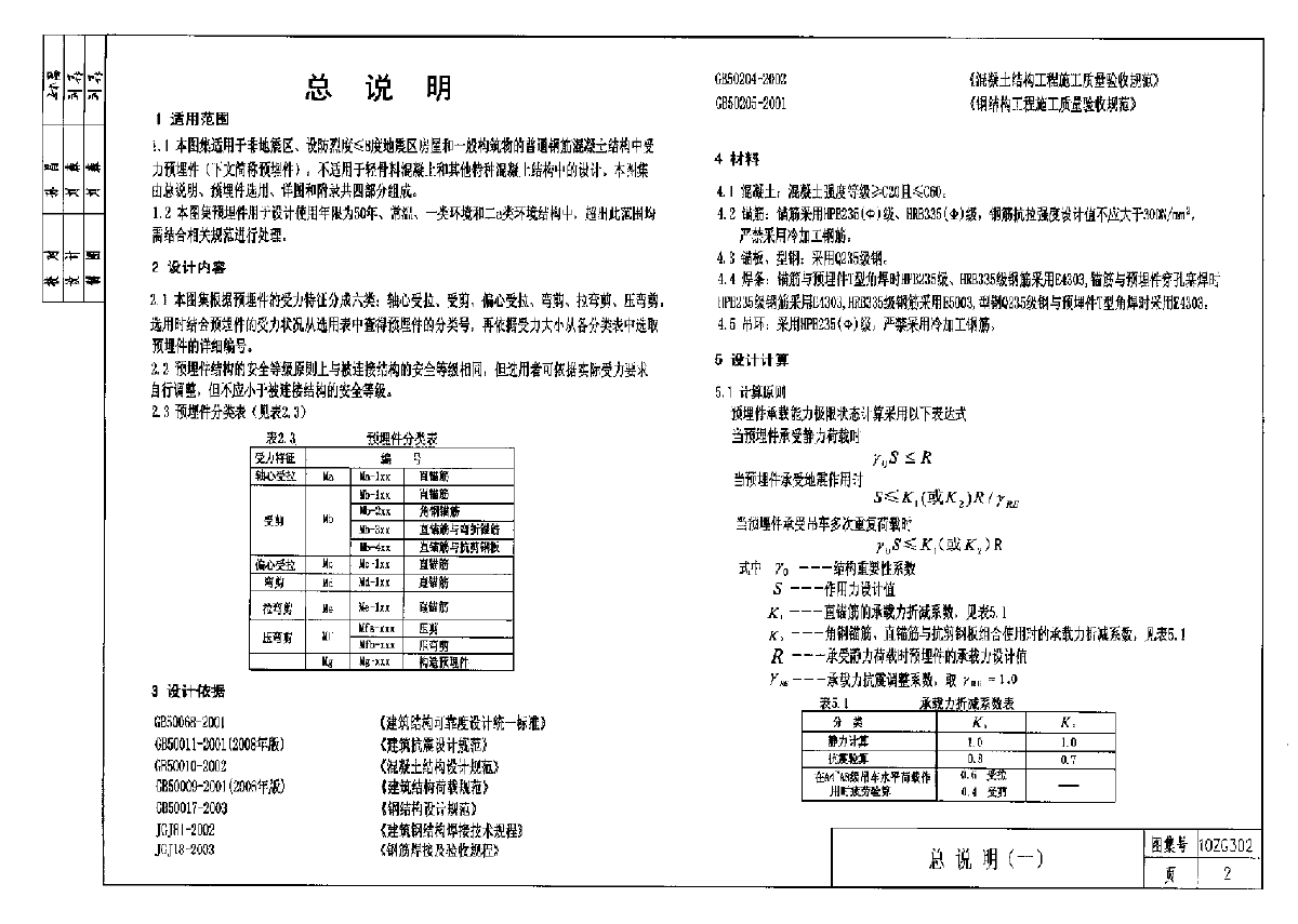 10ZG302 钢筋混凝土结构预埋件-图二