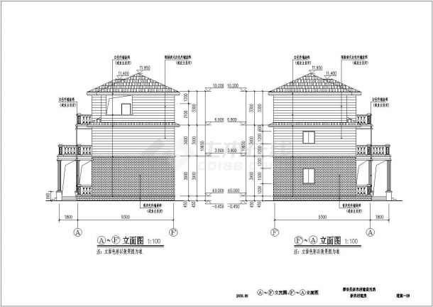 【淳安县】某新农村建设用房施工图纸-图二