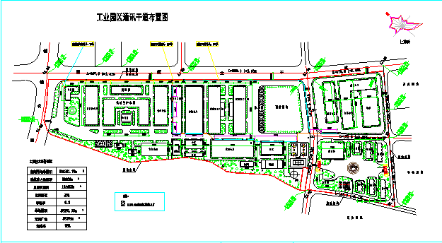 【常州市】某工厂车间规划总平面图纸_图1