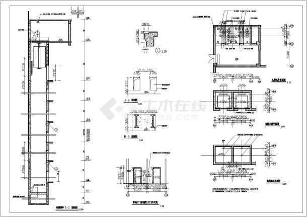 某地区三星级宾馆全套建筑施工图（含设计说明）-图一