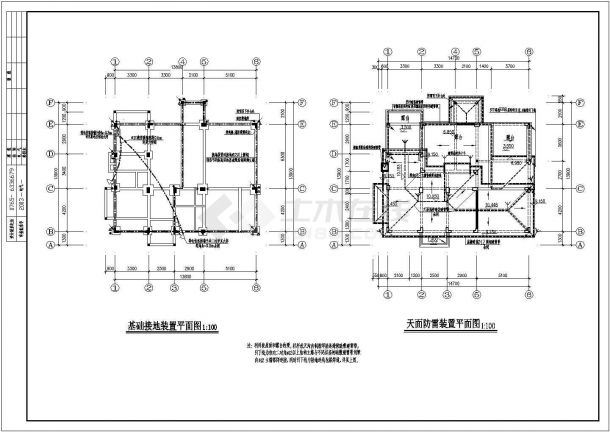 【江苏】某住宅楼电气设计施工图纸-图一