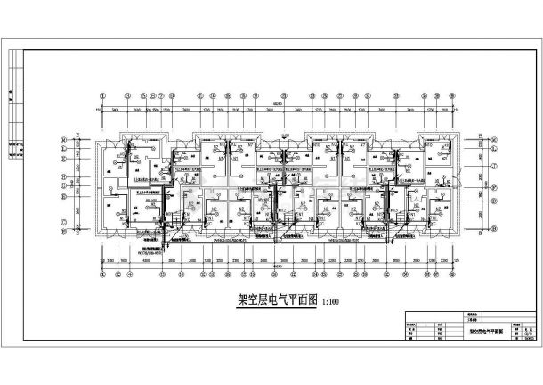 【苏州】某五层住宅楼电气设计施工图-图一