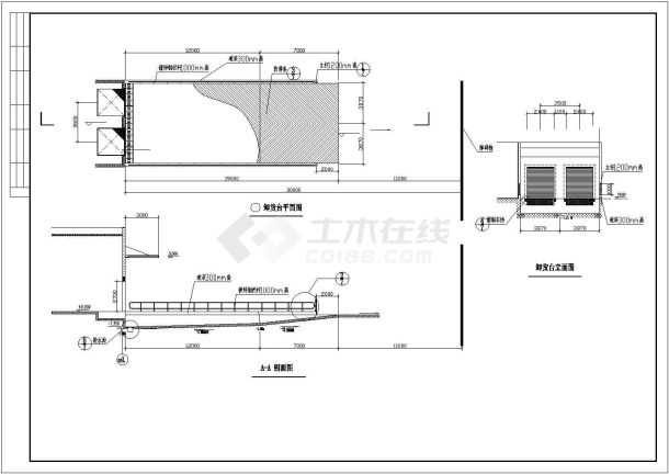 南方易初莲花超市建筑总体规划设计图-图一