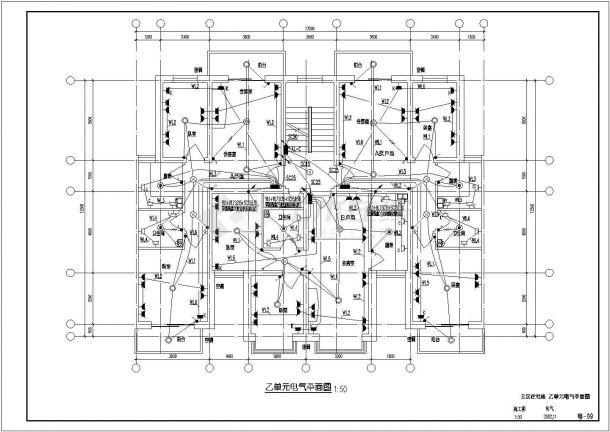 【北京】某区多层住宅强弱电设计施工图-图二