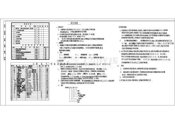 【浙江省】多层住宅电气设计施工图纸-图二