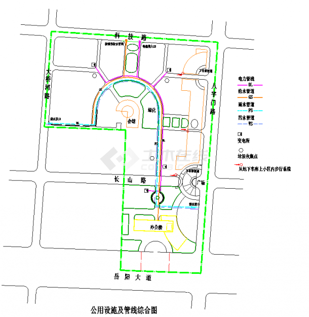 某地区小区建筑详细规划图（共两张）-图二