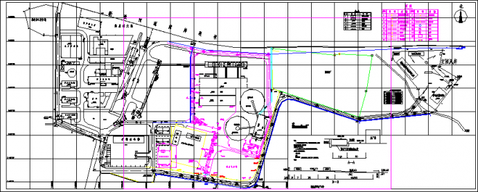 【山西】某地区厂房总平面详细规划图_图1