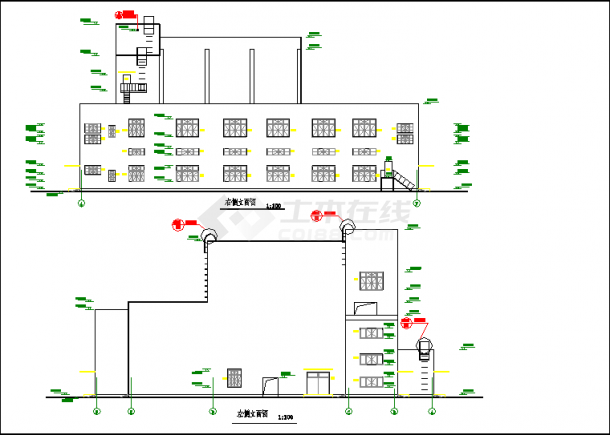 某地区集中供热站建筑总图（含设计说明）-图二