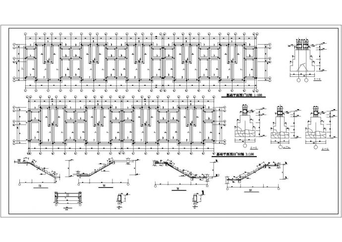 海电花园小区多层建筑住宅施工图（含结构、电气、给排水）_图1