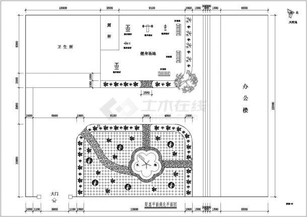 【江苏省】某办公楼全套建筑设计图纸-图二