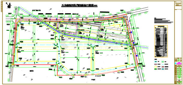 【四川】成都闵胜总图建筑设计施工工程-图一