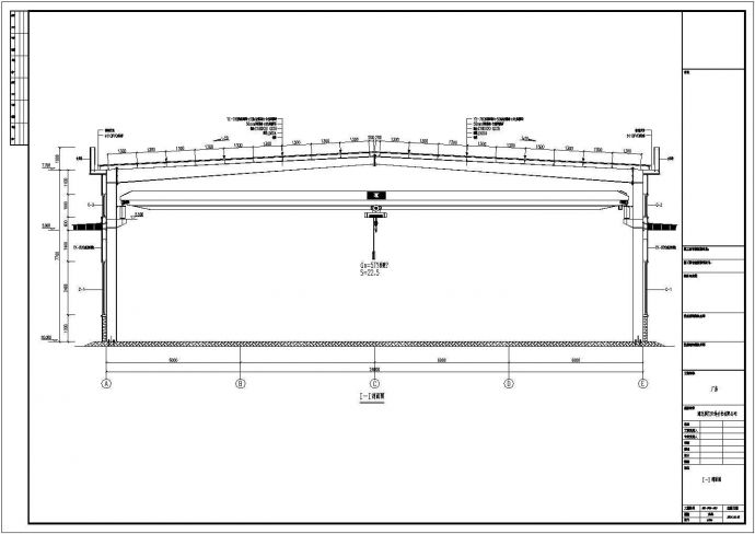 某生化有限公司钢结构工程设计图_图1
