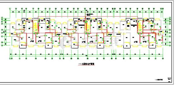 【云南】某小区住宅楼电气设计施工图纸-图一