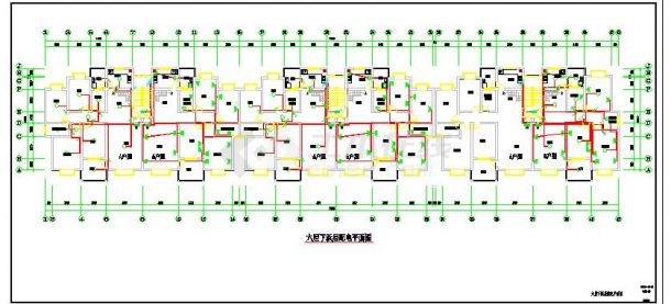 【云南】某小区住宅楼电气设计施工图纸-图二