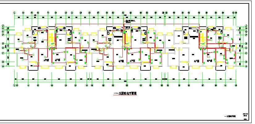 【云南】某小区住宅楼电气设计施工图纸