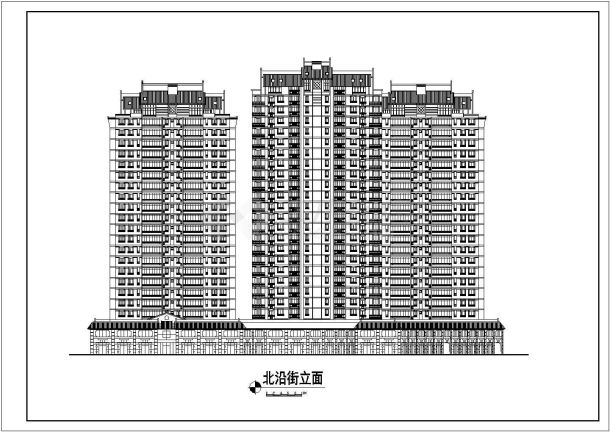 【江苏省】某地区花园综合住宅区详细规划（共3张）-图一