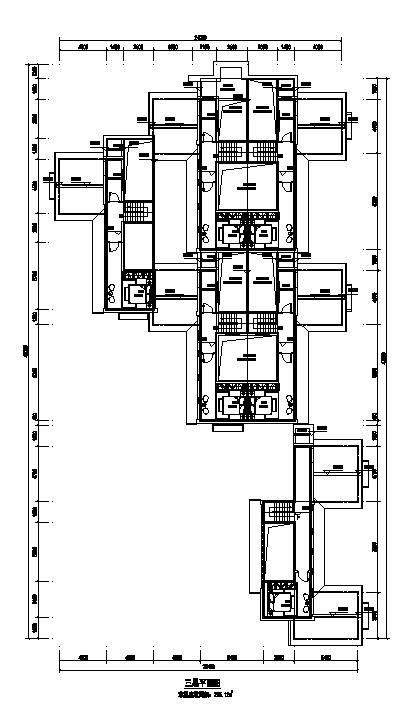 泰某某苏院子建筑各层平面图-图二