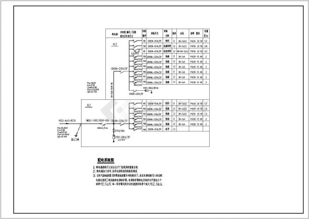 生产车库及保管器材仓库项目建筑施工图（含电气）-图一