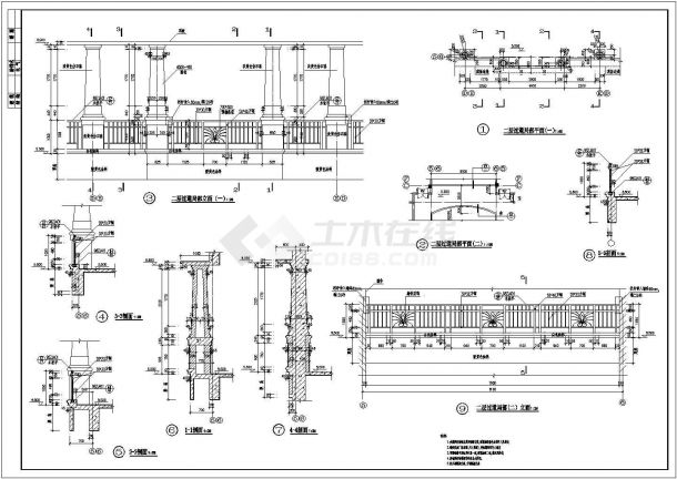 【哈尔滨】某社区中心全套建筑施工图-图一