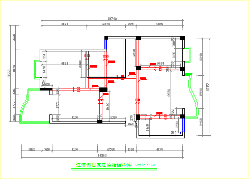 某地区江滨假日家居全套cad设计图纸-图二