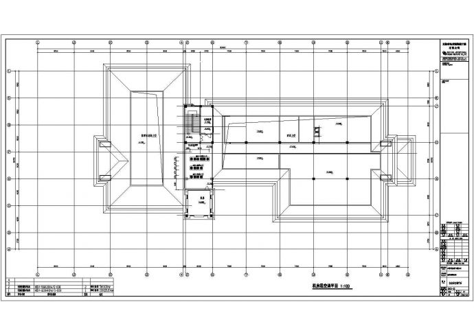 某住宅小区综合楼暖通空调设计图（含说明）_图1