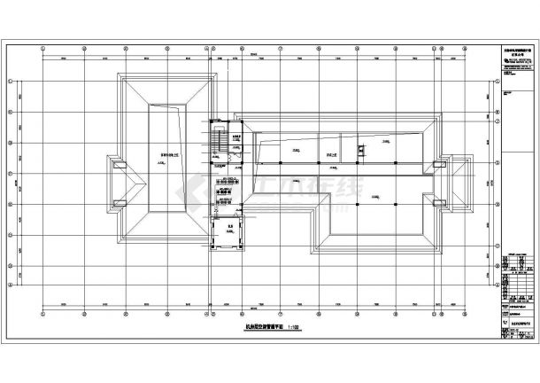 某住宅小区综合楼暖通空调设计图（含说明）-图二