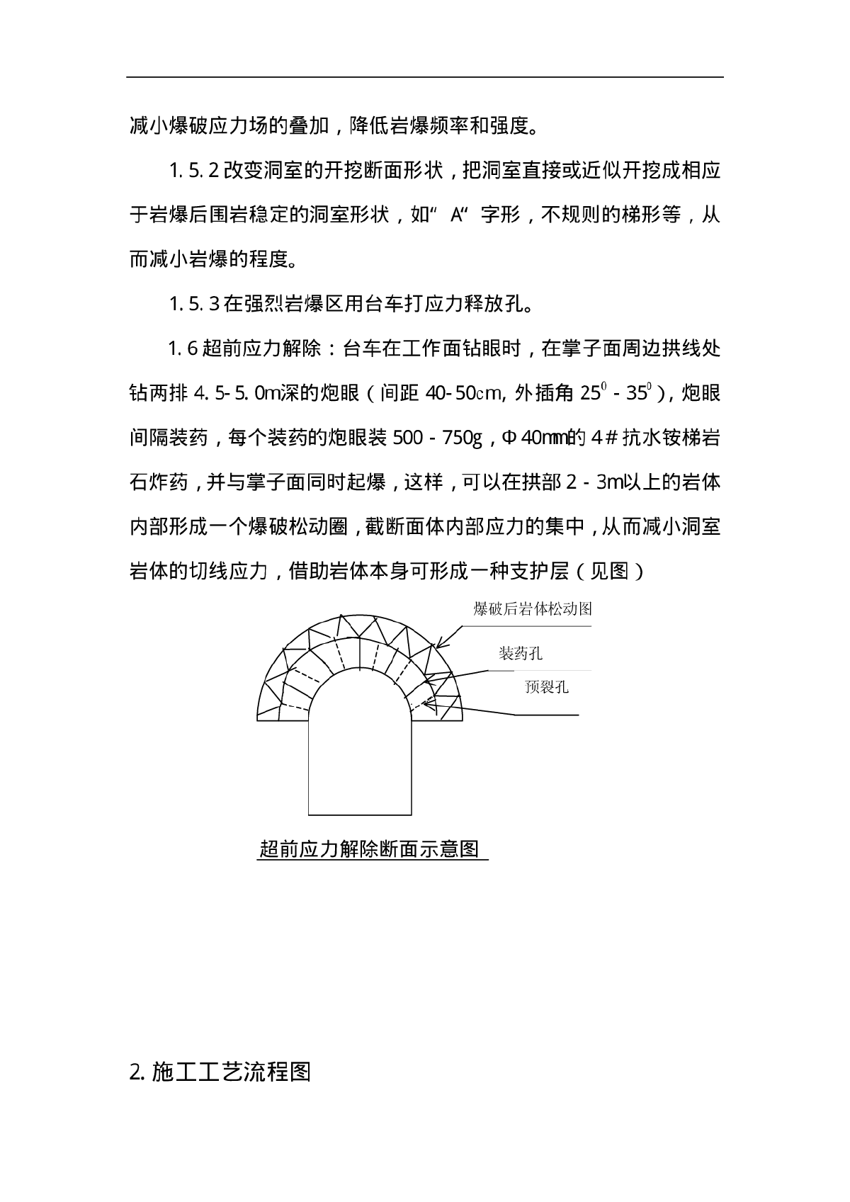 隧道各种施工方案方法（岩爆地质隧道施工）-图二