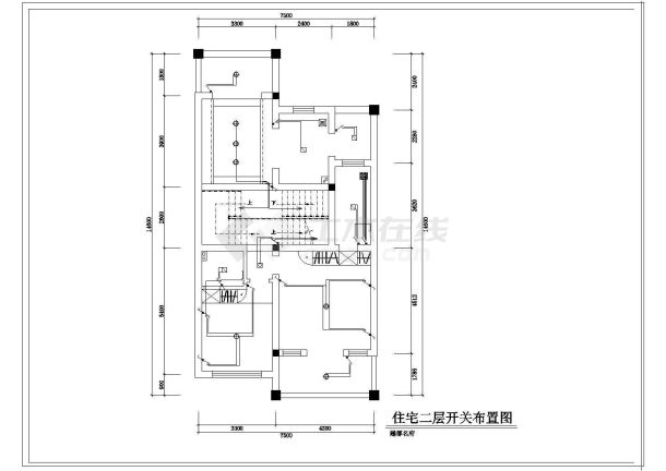 某城市越都名府室内装修设计图纸（共14张）-图二