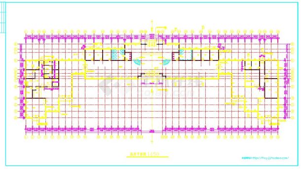 某二层茶馆建筑施工图纸（含大样图）-图二