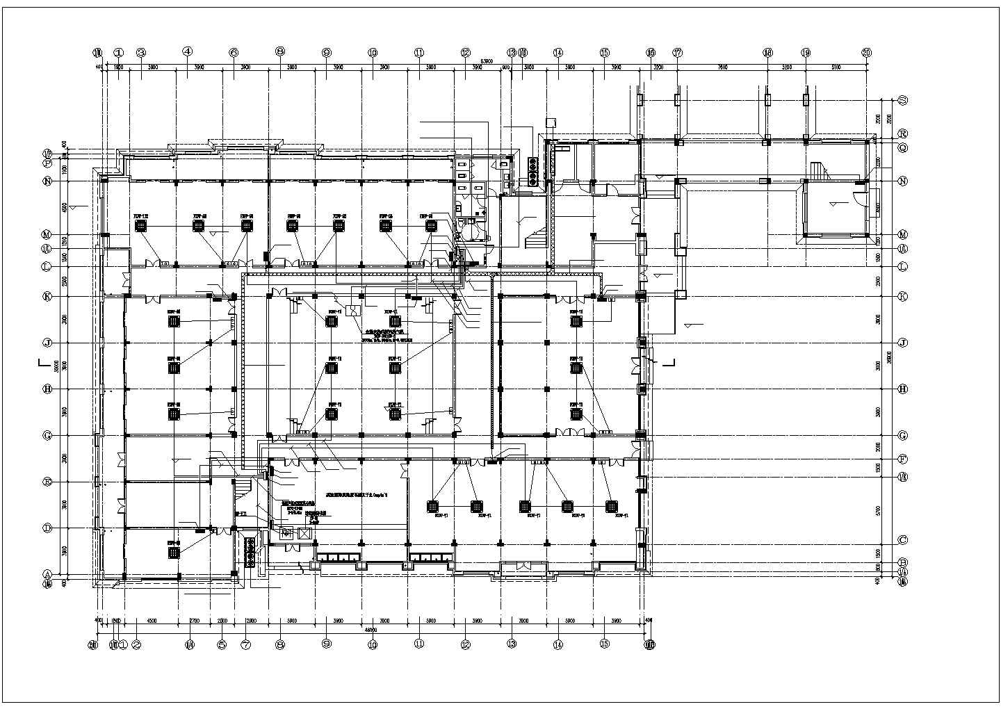 某市工厂四层宿舍楼电气设计施工图纸