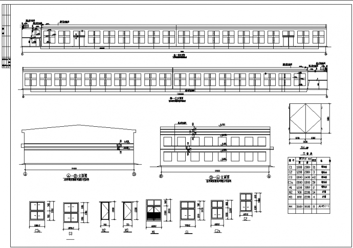 某钢结构厂房建筑图纸（含设计说明）_图1